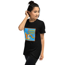 画像をギャラリービューアに読み込む, Genius Lounge original Hawaiian rainbow logo Short-Sleeve Unisex T-Shirt
