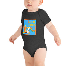 Загрузить изображение в средство просмотра галереи, Genius Lounge original rainbow logo Baby bodysuits Rainbow