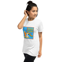 画像をギャラリービューアに読み込む, Genius Lounge original Hawaiian rainbow logo Short-Sleeve Unisex T-Shirt
