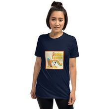 Загрузить изображение в средство просмотра галереи, Genius Lounge original Hawaiian rainbow logo Short-Sleeve Unisex T-Shirt