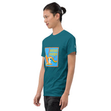 Загрузить изображение в средство просмотра галереи, Genius Lounge original Hawaiian rainbow logo Short Sleeve T-Shirt