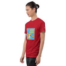 Загрузить изображение в средство просмотра галереи, Genius Lounge original Hawaiian rainbow logo Short Sleeve T-Shirt