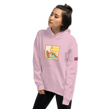 Загрузить изображение в средство просмотра галереи, Genius Lounge original Hawaiian rainbow logo Unisex Hoodie-GL Rainbow