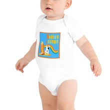 Загрузить изображение в средство просмотра галереи, Genius Lounge original rainbow logo Baby bodysuits Rainbow