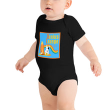 Загрузить изображение в средство просмотра галереи, Genius Lounge original rainbow logo Baby bodysuits Rainbow