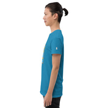 Загрузить изображение в средство просмотра галереи, Genius Lounge original Hawaiian rainbow logo Short Sleeve T-Shirt