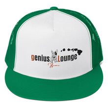 Загрузить изображение в средство просмотра галереи, Genius Lounge original Hawaiian logo Trucker Cap