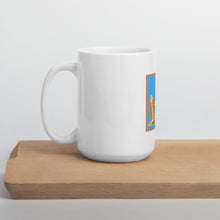 Load image into Gallery viewer, Genius Lounge original Hawaiian rainbow logo Mug
