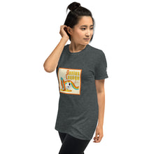 Lade das Bild in den Galerie-Viewer, Genius Lounge original Hawaiian rainbow logo Short-Sleeve Unisex T-Shirt
