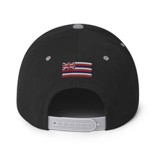 Load image into Gallery viewer, Genius Lounge original Hawaiian logo Snapback Hat
